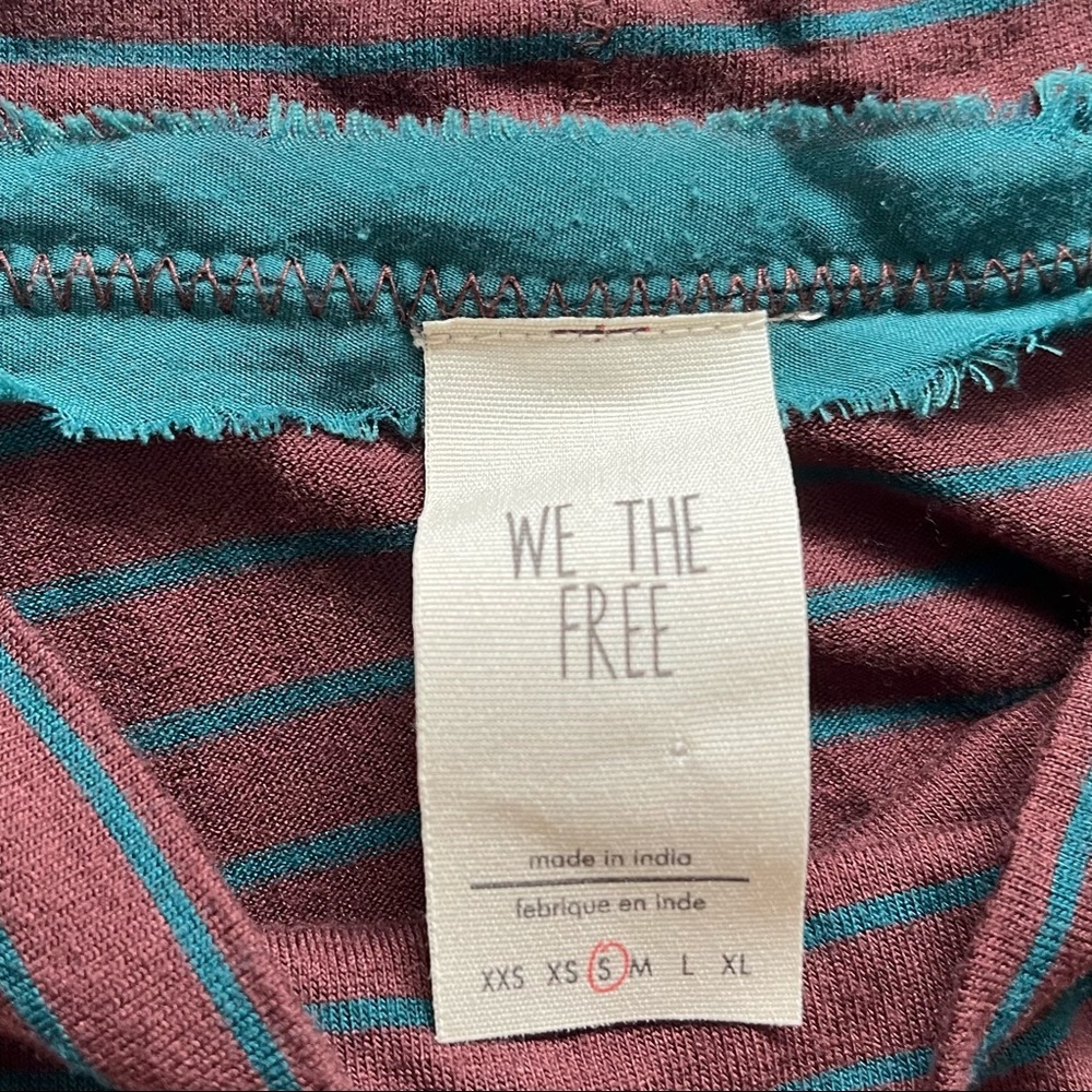 FREE PEOPLE/WE THE FREE Womens North South Tank Top Size Small Boho Artsy - Picture 4 of 8